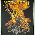 Megadeth - Patch - Megadeth - Nuclear Explosion Vic Rattlehead Back Patch