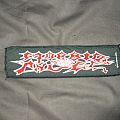 Morbid Angel - Patch - Morbid Angel logo super stripe