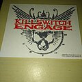Killswitch Engage - Other Collectable - Killswitch Engage Keychain - KsE wings Logo Transparent Sticker