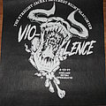 Vio-Lence - Other Collectable - Vio-lence - The Straight-Jacket Saturday night  Slaughter textile poster