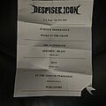 Despised Icon - Other Collectable - Despised Icon setlist