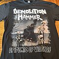 Demolition Hammer - TShirt or Longsleeve - Demolition Hammer Epidemic Of Violence SS