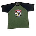 The Offspring - TShirt or Longsleeve - The Offspring Green And Black Giant Raglan T Shirt
