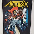 Anthrax - Patch - ANTHRAX 80s backpatch