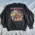 Iron Maiden - Hooded Top / Sweater - Iron Maiden Bring Your Daughter Europe 1990