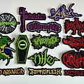 Tribulation - Patch - Tribulation, Agalloch, Other Assorted Bootleg Logo Patches