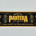 Pantera - Patch - Pantera - Official Live 100 Proof Strip Patch (PTPP)