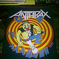 Anthrax - Patch - Anthrax Official Euphoria Back Patch 1988