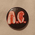 Anal Cunt - Pin / Badge - Anal Cunt '40 More Reasons To Hate Us' Badge