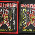 Iron Maiden - Patch - Iron Maiden - Somewhere In Time (vintage black / red borders)