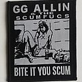 GG Allin - Patch - GG Allin Bite It You Scum