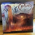 Obituary - Tape / Vinyl / CD / Recording etc - Obituary Dying of Everything Signed Orange Vinyl