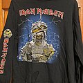 Iron Maiden - TShirt or Longsleeve - 1984 Iron Maiden World Slavery Tour 3-Sided LS