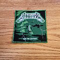 Metallica - Patch - Metallica Ride The Lightning Square Patch (Green French Missprint)