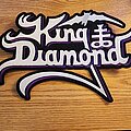 King Diamond - Patch - King Diamond Oversized Logo