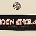 Iron Maiden - Patch - Iron Maiden Maiden England Strip Patch