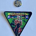 Iron Maiden - Patch - Iron Maiden Somewhere on Tour Triangular Patch