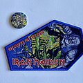 Iron Maiden - Patch - Iron Maiden No Prayer for the Dying Coffin Patch