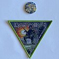 Iron Maiden - Patch - Iron Maiden A Matter of Life and Death Triangular Patch