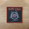 Slayer - Patch - Slayer - Haunting The Chapel - Red Border Woven Patch