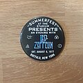 Led Zeppelin - Pin / Badge - Led Zeppelin - 1977 Concert Summerfest Stadium Aug 6 Buffalo NY - VTG Pin Badge