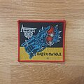 Accept - Patch - Accept - Balls To The Wall Woven 1983 VTG Red Border Patch