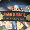 Iron Maiden - Patch - World Slavery Tour Strip