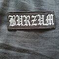 Burzum - Patch - Burzum Embroidered Patch
