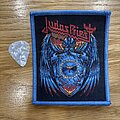 Judas Priest - Patch - Judas Priest - Invincible Shield Wings - Blue Border (A995)