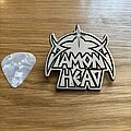 Diamond Head - Pin / Badge - Diamond Head - Band Logo - Silver/Chrome Colour - Pin (A60)