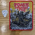 Power Trip - Patch - Power Trip - Opening Fire - Red Border (B50)