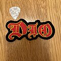 Dio - Patch - Dio - Band Logo - Embroidered - Black Border (A29)