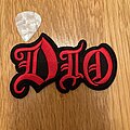 Dio - Patch - Dio - Band Logo - Embroidered - Black Border (A40)
