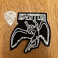 Led Zeppelin - Patch - Led Zeppelin - Band Logo With Icarus - Embroidered - Black Border (A30)