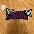Black Sabbath - Patch - Black Sabbath - Band Logo With Henry - Embroidered - Black Border (A27)