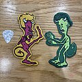 Beavis And Butthead - Patch - Beavis and Butthead - Devil Duo Set - Laser-Cut - Black Border (A819)