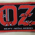 Oz - Patch - OZ - heavy metal heroes patch
