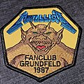 Metallica - Patch - METALLICA 1987 Fan Club patch