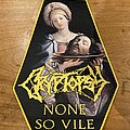Cryptopsy - Patch - Cryptopsy - None So Vile - Backpatch Yellow Border