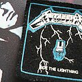 Metallica - Patch - Metallica Ride The Lighting rubber patch
