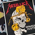 Metallica - Patch - Metallica Damage Justice rubber patch