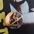 Iron Maiden - Pin / Badge - Iron Maiden Steve Harris button
