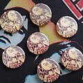Iron Maiden - Pin / Badge - Iron Maiden Live After Death buttons