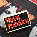 Iron Maiden - Pin / Badge - Iron Maiden logo button