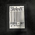 Slipknot - Patch - Screenprint Slipknot backpatch (QR code People = Shit)