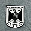 Rammstein - Patch - Woven Rammstein "Deutschland" eagle Patch