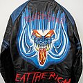 Motörhead - Battle Jacket - Motörhead Eat The Rich painted leather jacket