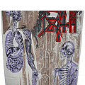Death - Patch - DEATH Human backpatch (white border)