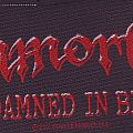 Immortal - Patch - Damned In Black Stripe
