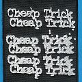 Cheap Trick - Patch - Cheap Trick triple logo patch